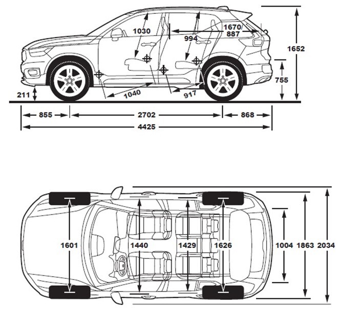 Mazda cx 5 чертеж